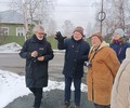 Международные эксперты миссии ЮНЕСКО начали свой визит в музей «Кижи» с экскурсии по кварталу исторической застройки Петрозаводска
